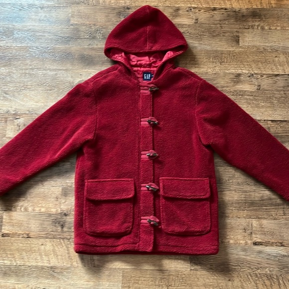 Gap Spring/Fall Teddy Jacket with Zipper & Toggles - Picture 1 of 8